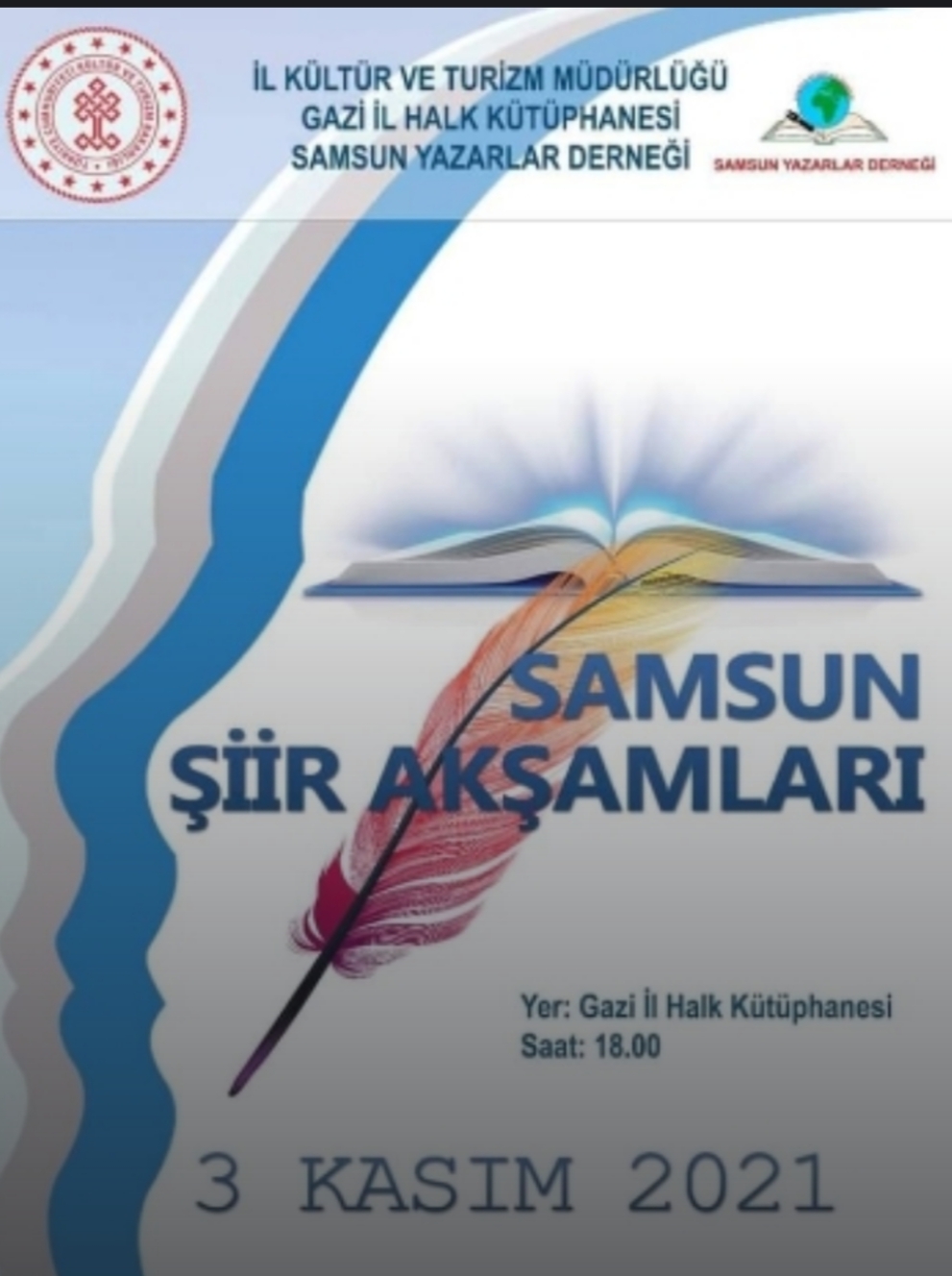 Samsun’da Şiir Akşamı