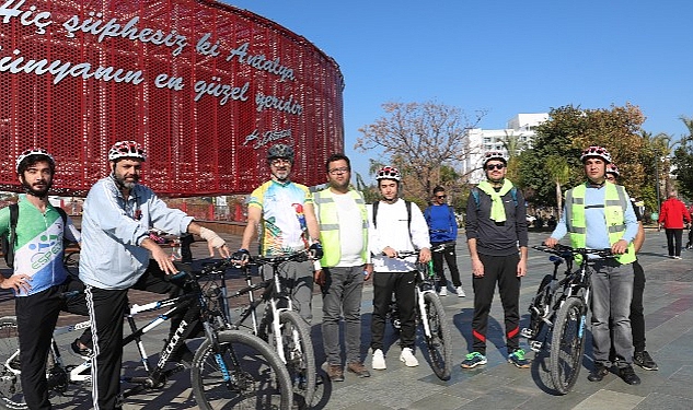 Antalya Büyükşehir’den ‘Hayat İçin Pedallıyoruz’ etkinliği