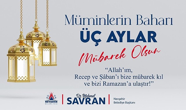 Başkan Savran’dan Üç Aylar Mesajı