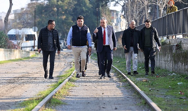 Eski tren yolu hattı Buca’nın yeni turizm rotası olacak