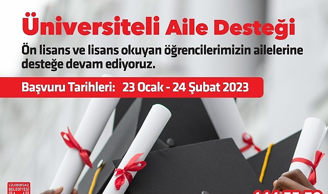 Lüleburgaz Belediyesi üniversitelilerin yanında!