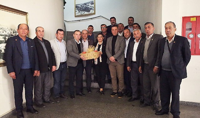 Yenipazar Muhtarlarından Başkan Çerçioğlu’na Ziyaret