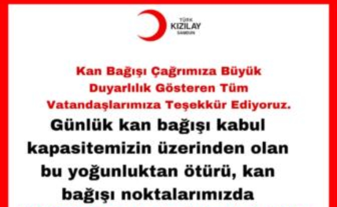 DEPREMZEDELER İÇİN KAN BAĞIŞI SEFERBERLİĞİ