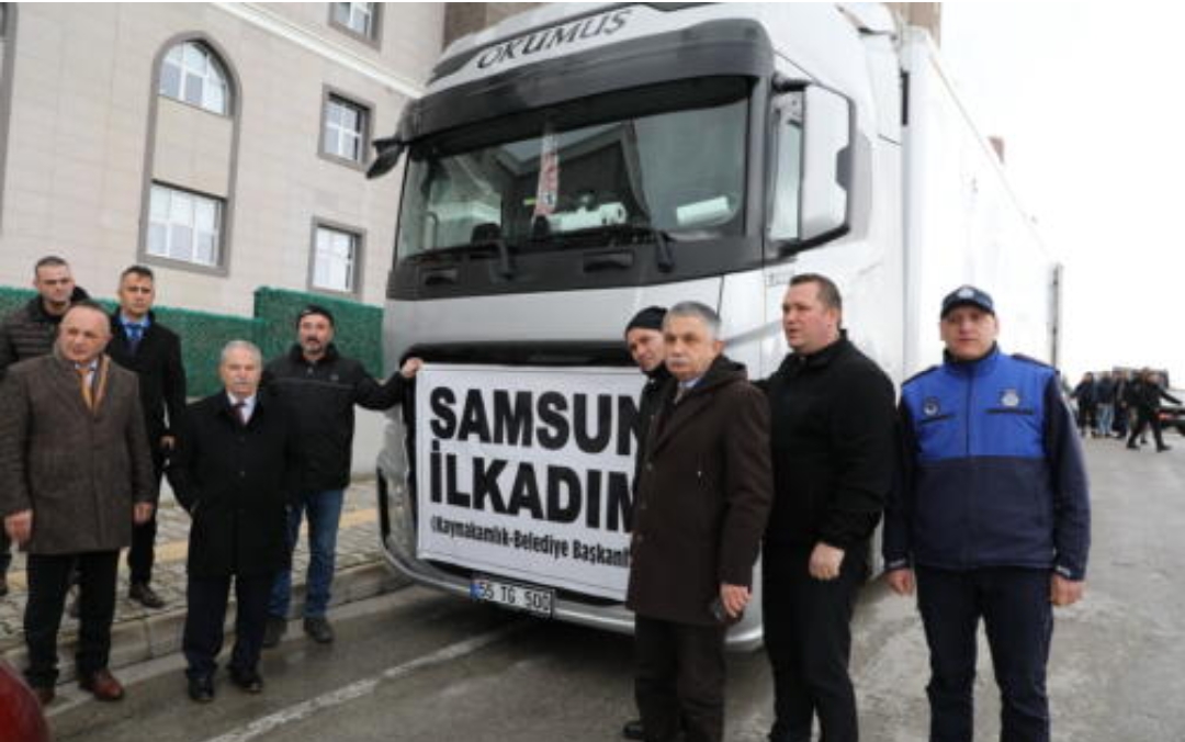 İLKADIM HALKI DEPREMZEDELERİN YARDIMINA KOŞUYOR