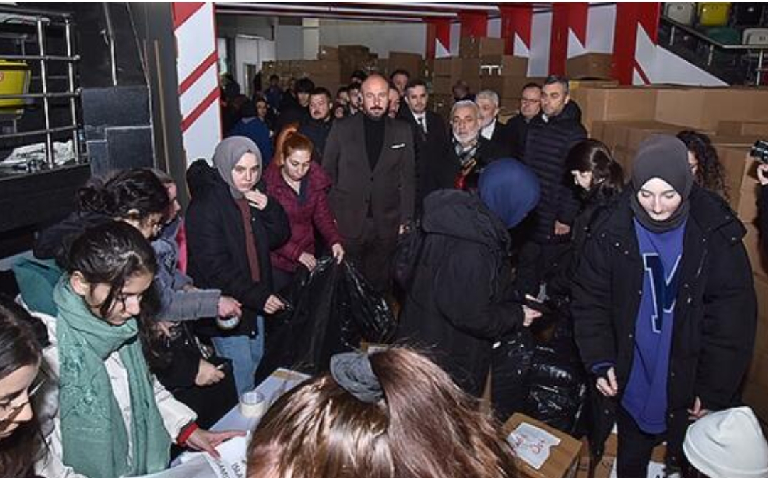 Tekkeköy’de Yardımlar Koordinasyon İçinde Ulaştırılıyor