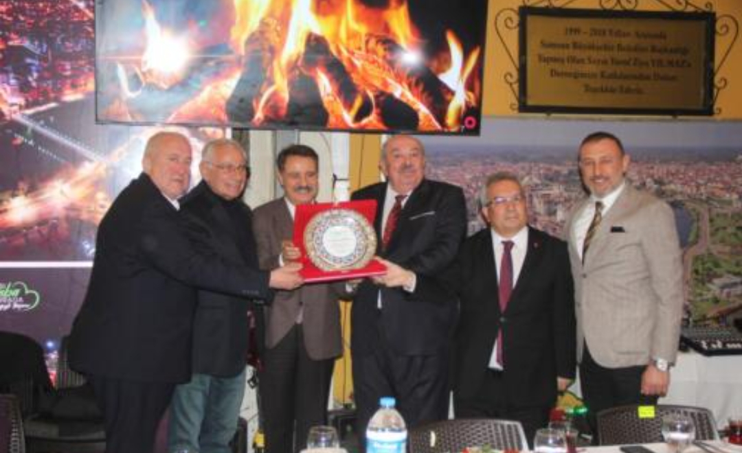 ÇARŞAMBALILAR VAKFI’NDAN SADETTİN SARIOĞLU’NA TEŞEKKÜR