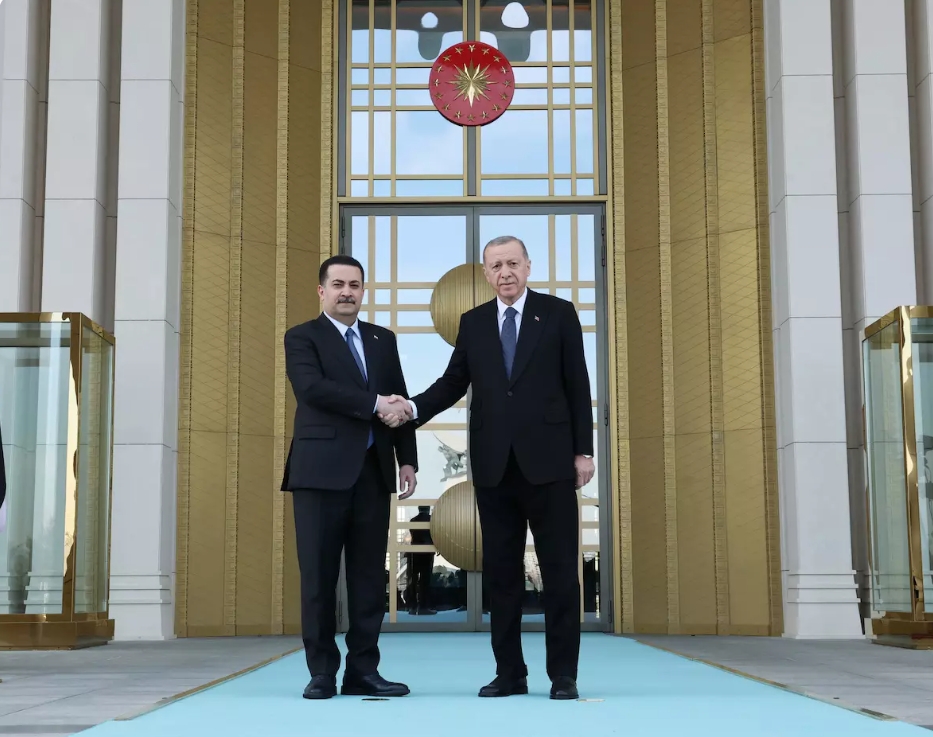 Cumhurbaşkanımız Erdoğan, Irak Başbakanı es-Sudani’yi resmi törenle karşıladı