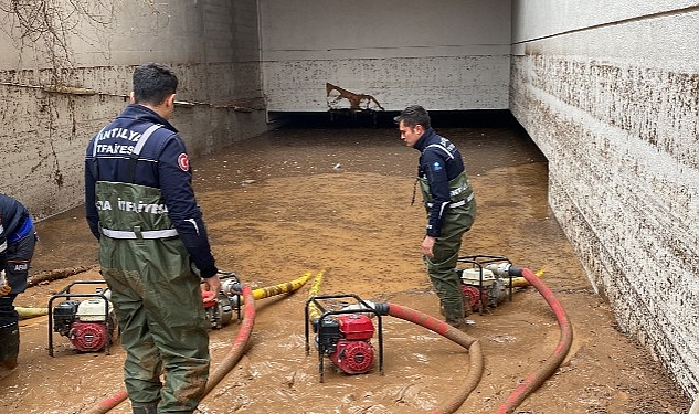 Antalya Büyükşehir Belediyesi İtfaiyesi Şanlıurfa’da