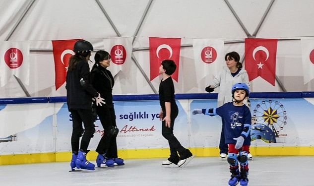 En Eğlenceli Anlar Ahmet Çalık Buz Pateni Pisti’nde