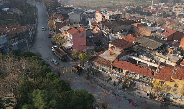 Gürçeşme’de altyapı çalışmaları tamamlanıyor