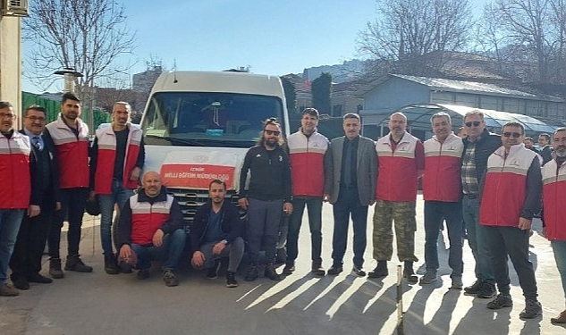 İzmir İl Milli Eğitim Müdürlüğünün Teknik Öğretmenlerinden Oluşan “Teknik Çözüm Ekibi” Eğitim Öğretime Destek İçin Kahramanmaraş’ta
