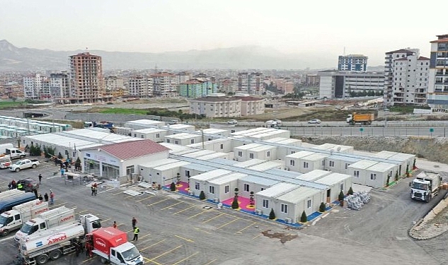 MÜSİAD Destekleri İle Hatay’da İnşa Edilen Sahra Hastanesi, Hasta Kabulüne Başladı