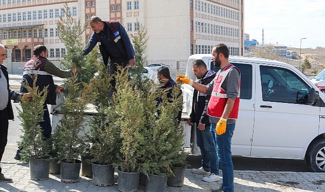 Van’da Depremde Hayatını Kaybeden Sağlıkçılar İçin Fidan Dikildi