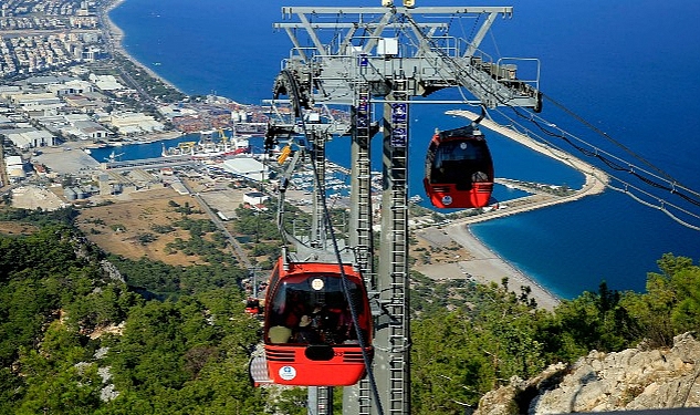 Tünektepe Teleferik hizmete başlıyor