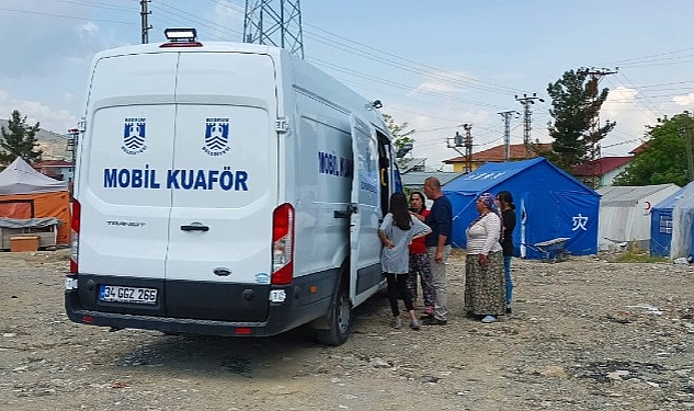 Mobil Kuaför Hizmeti Devam Ediyor