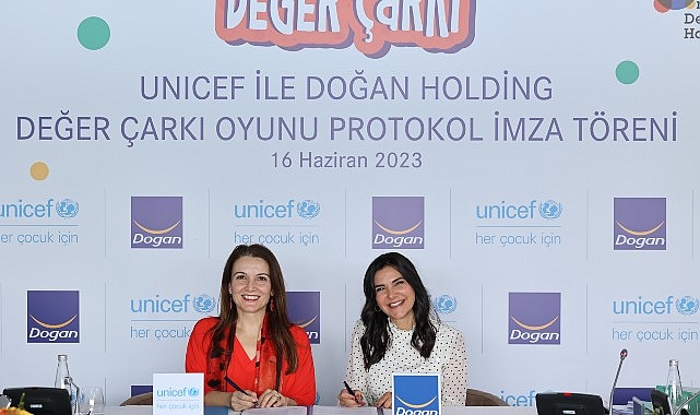 Doğan Holding ve UNICEF, çok sayıda çocuğun değerlerini keşfederek hayatında olumlu etki yaratmayı amaçlayan Değer Çarkı oyununu tanıttı.