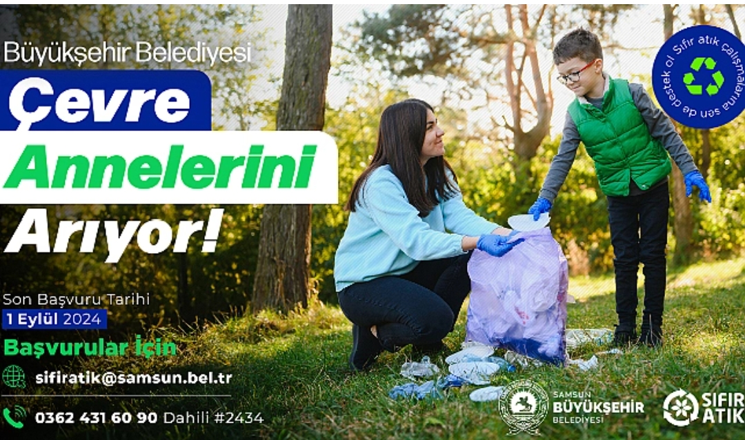 BÜYÜKŞEHİR “ÇEVRE ANNESİ” OLMAK İSTEYEN GÖNÜLLÜLERİ BEKLİYOR