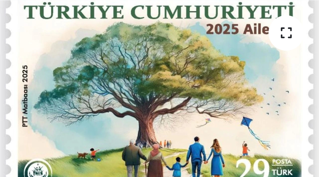 PTT’den “2025 Aile Yılı” konulu anma pulu ve ilk gün zarfı