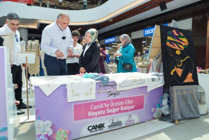 Canikli Kadınlardan Göz Dolduran Sergi