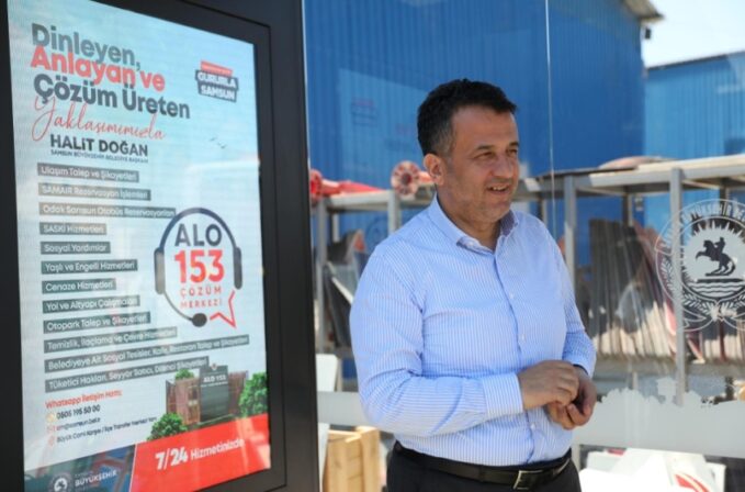 SAMSUN’DA DİJİTAL DURAK DÖNEMİ BAŞLIYOR