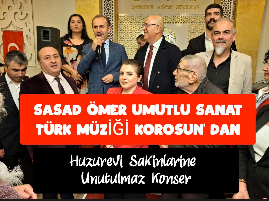 SASAD’dan Huzurevi Sakinlerine Müzik Ziyafeti: Şarkılar Gönülleri Isıttı