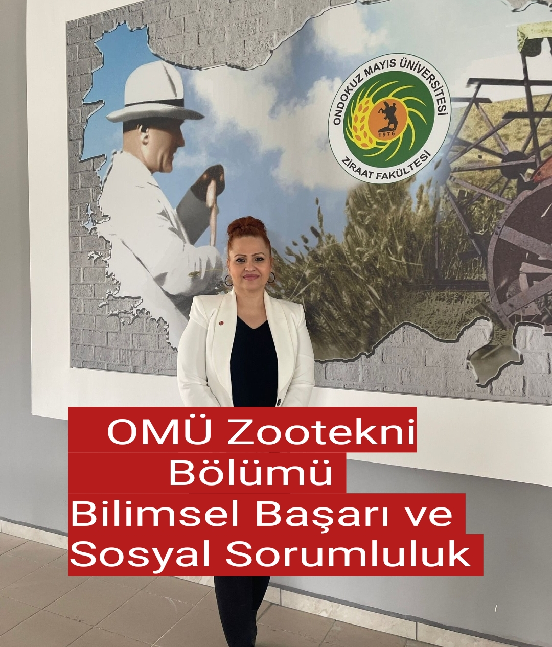 OMÜ Zootekni Bölümü’nde Bilimsel Başarı ve Sosyal Sorumluluk Vizyonu Bir Arada